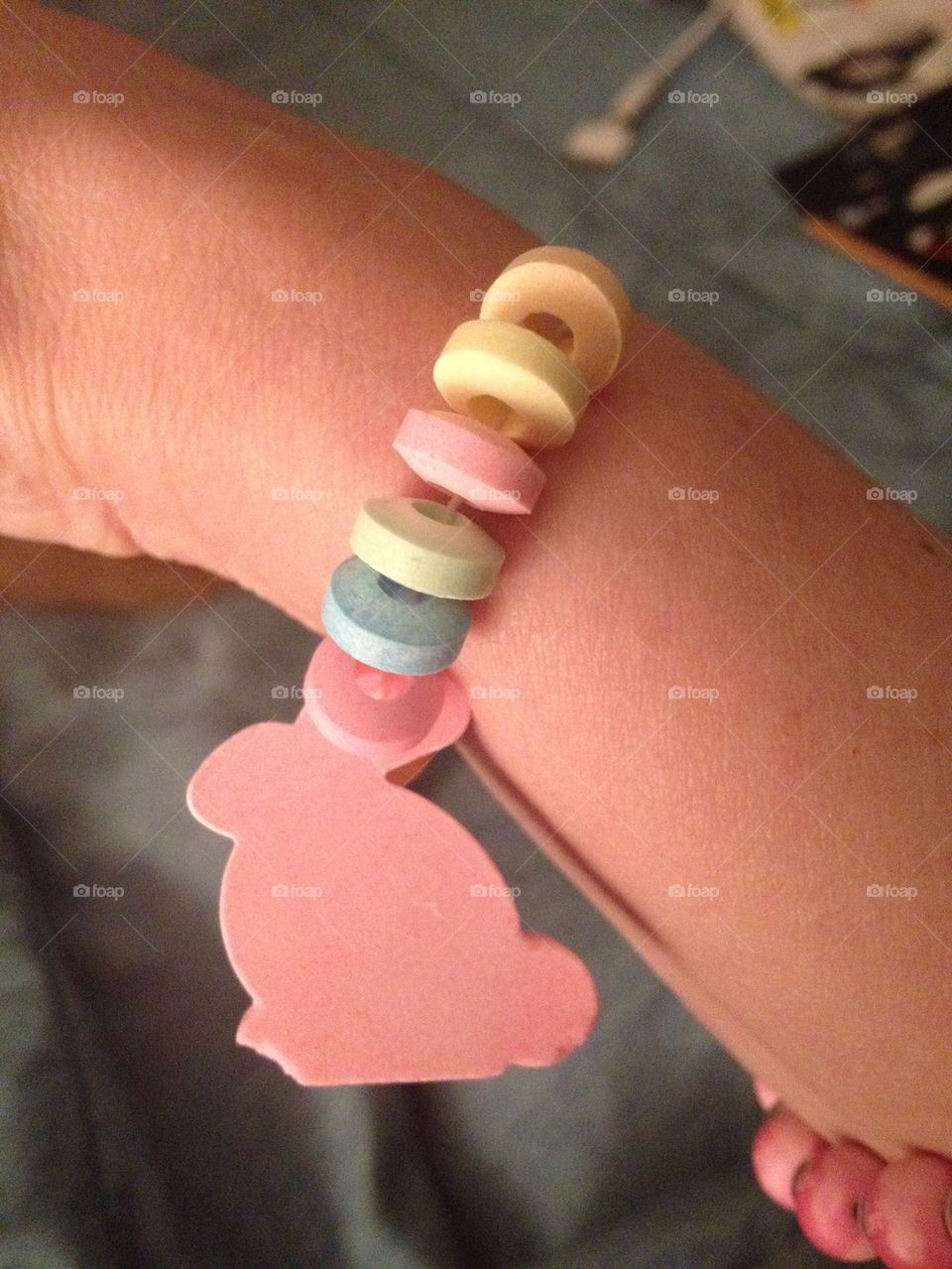 Easter Bunny Candy Bracelet