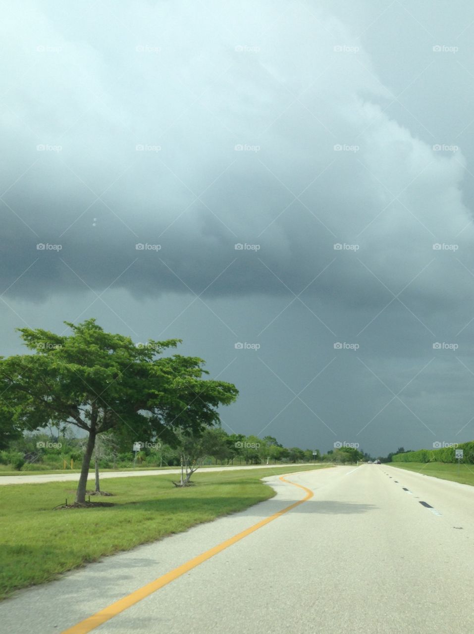 Storm approaching pine island 
