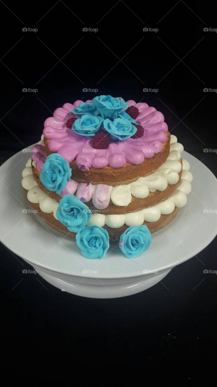 colorful cake