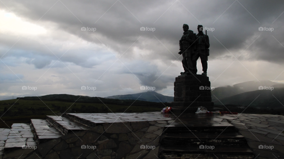 scotland heroes british army commandos memorial by darloandy1963
