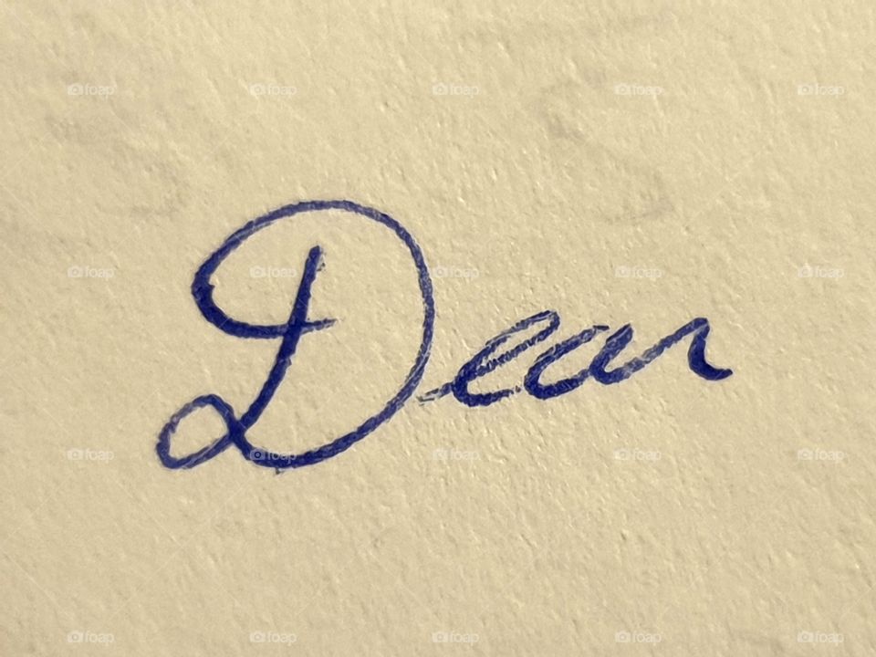 Dear
