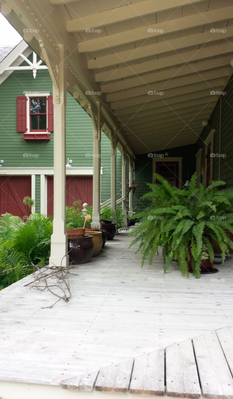 Buildings. Porch Days