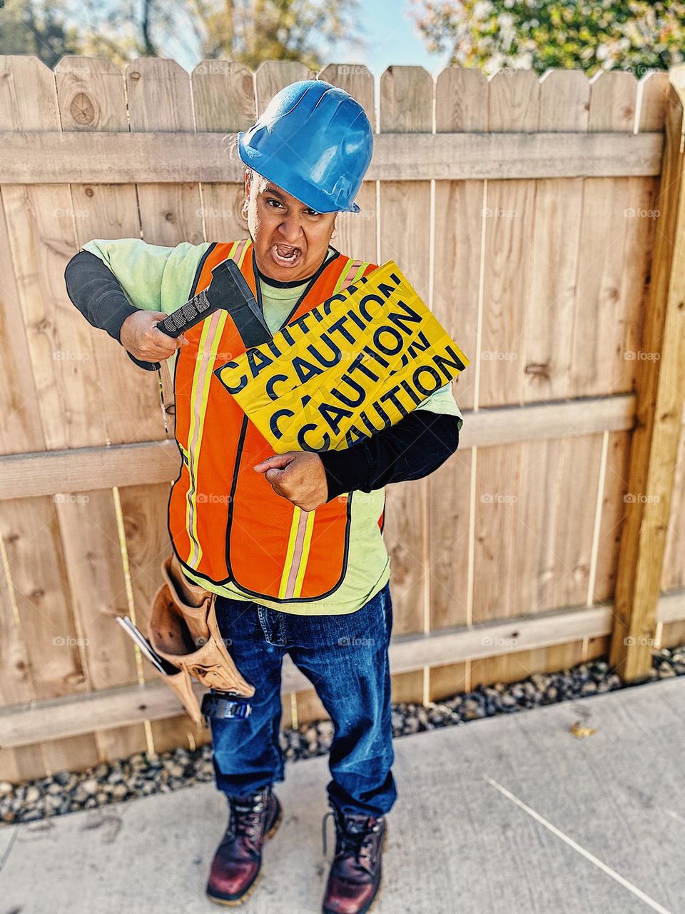 Construction worker woman, women working in construction industry, woman in a man’s world, dressing in construction gear, woman works construction, unconventional roles for women