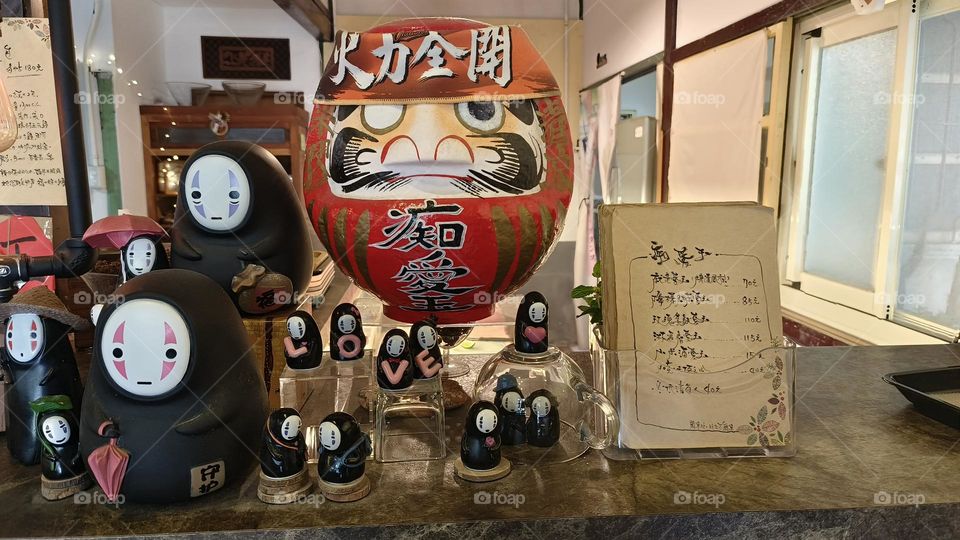 The counter of Aiyu Hut