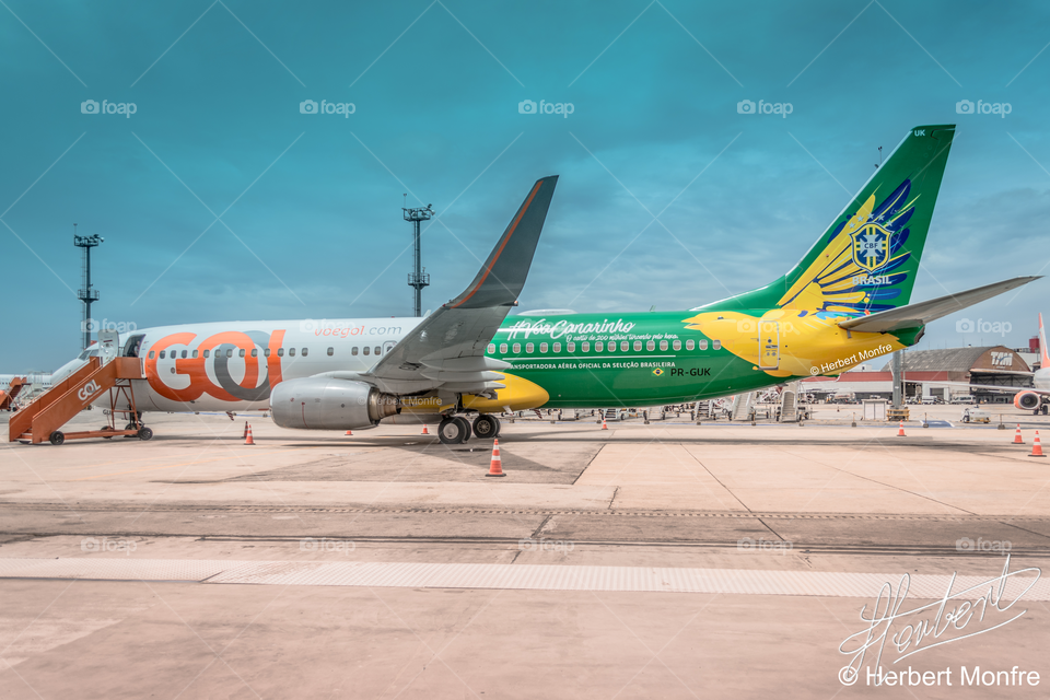 #voaCanarinho | Gol | PR-GUK | Boeing 737-800NG | CBF Livery