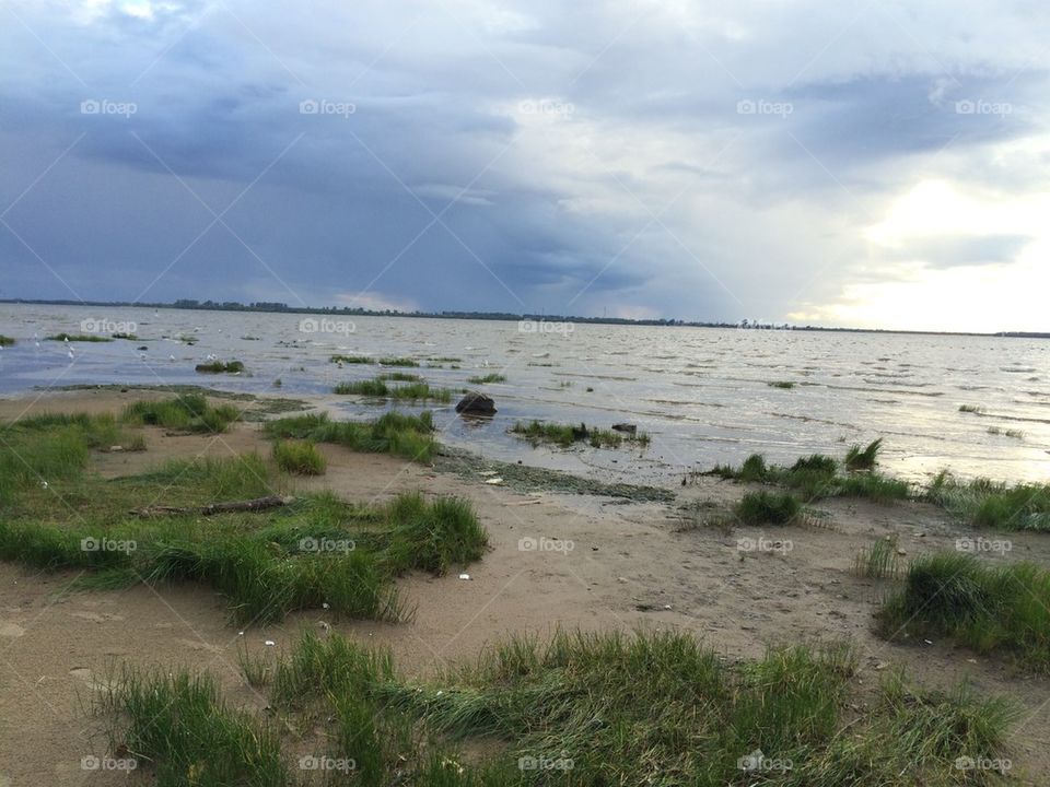 The northen dvina. Arkhangelsk