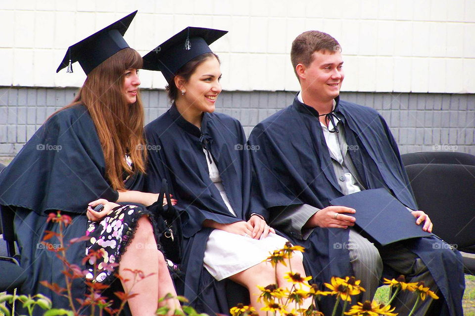 Kiev students graduates