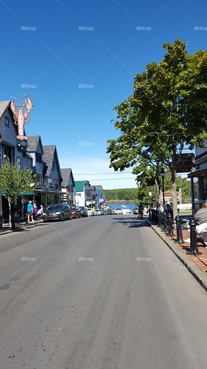 Main St. Bar Harbor,  Maine