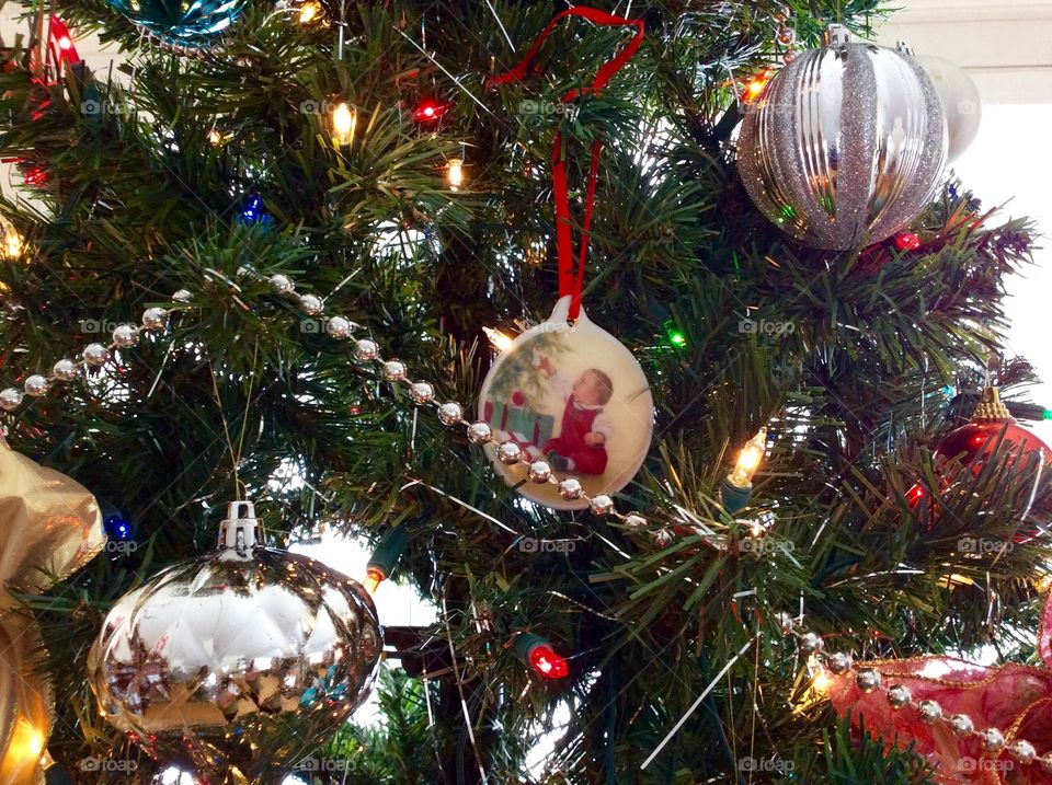 Beautiful decoration for Child's First Christmas