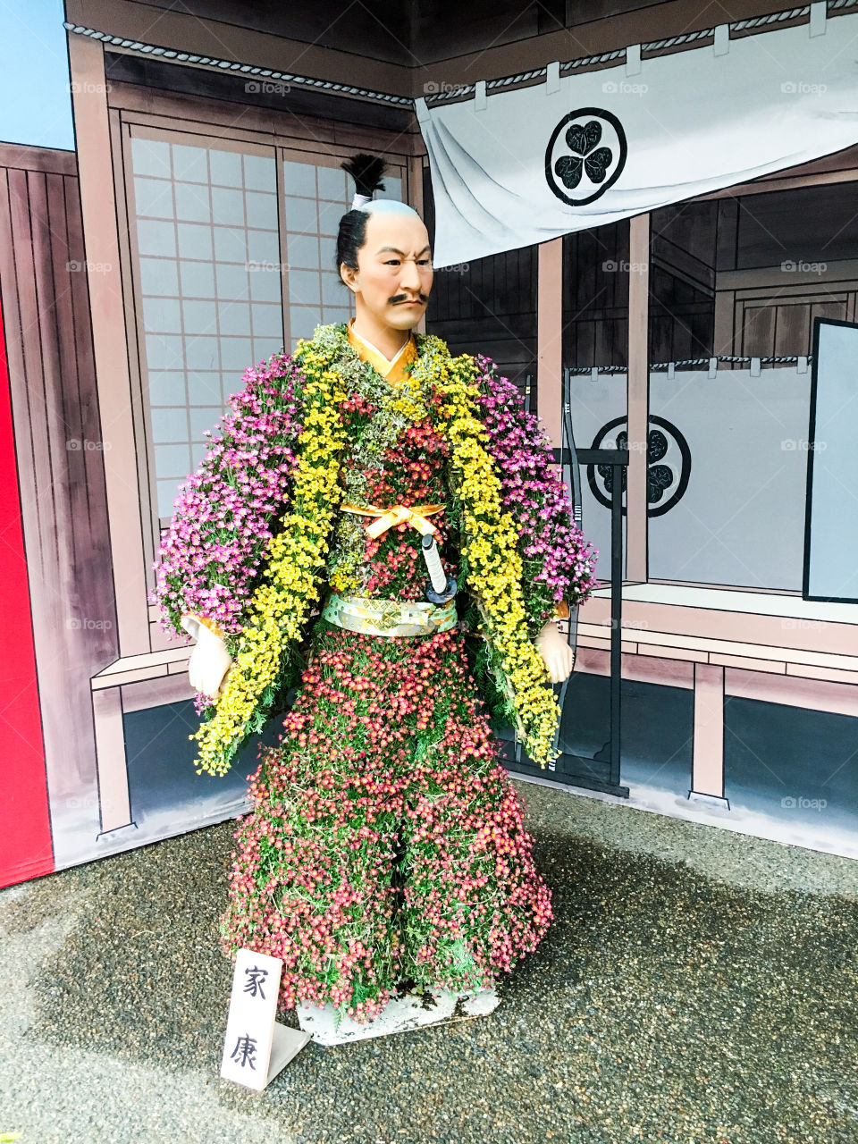 菊人形  chrysanthemum figure