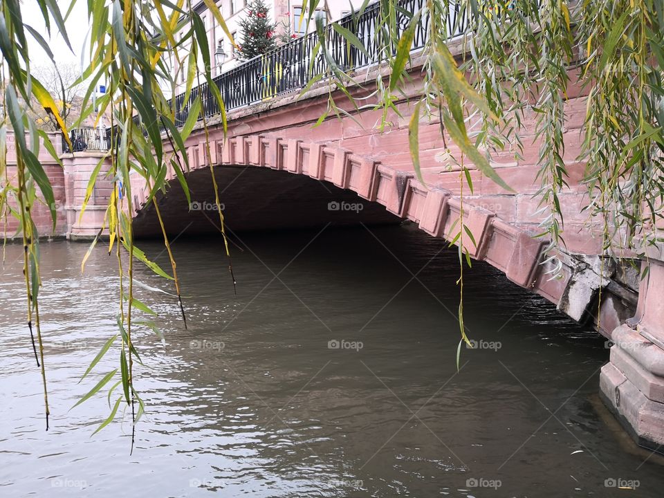 Bridge, River, Water, Strasbourg, France
