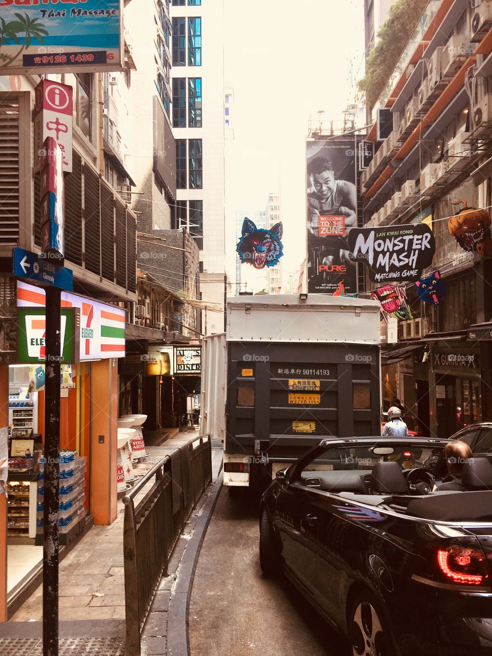 Hong Kong. Lights, energy, life, culture, history, tradition, excitement, adventure, hidden gems. Appreciated the grittiness is this back industrial road 