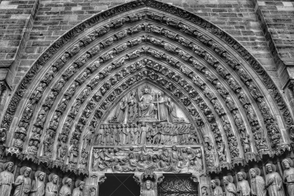 Notre Dame--Paris, France