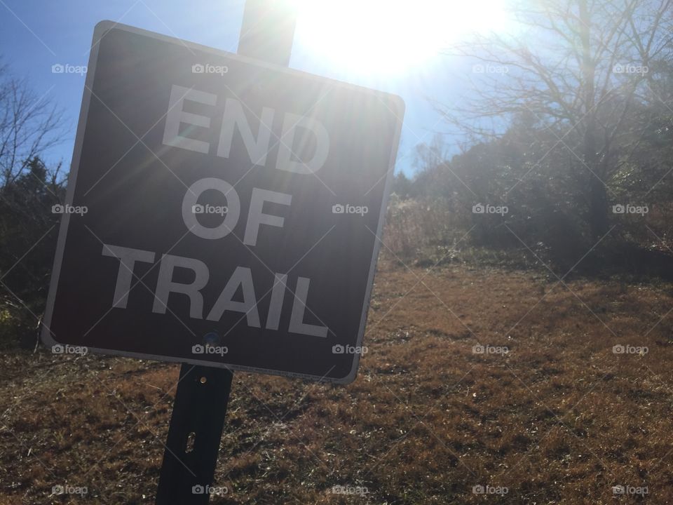 End of trail 