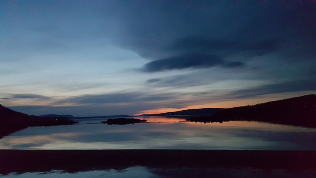 Ljusnan by nigth