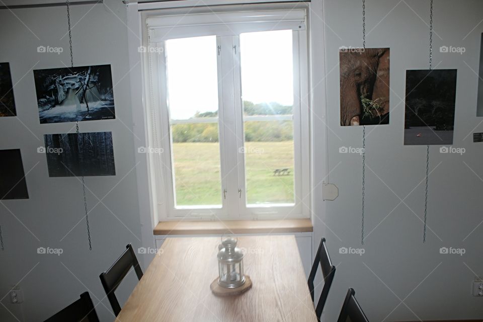 View through window Stenshuvud