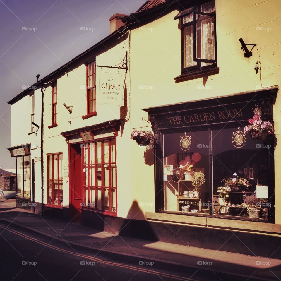 Shops. Watchet Somerset 