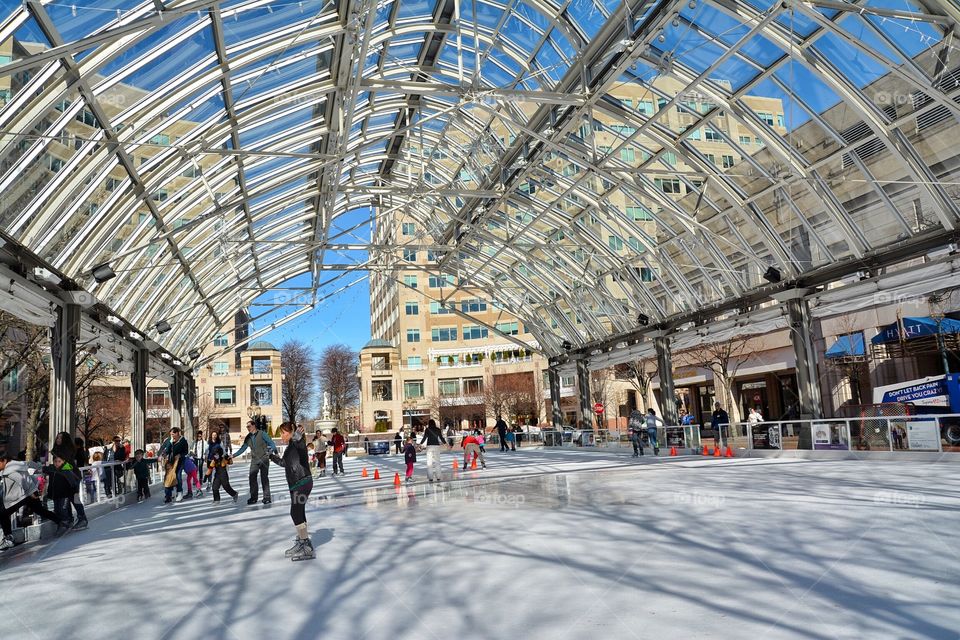 Ice skating rink