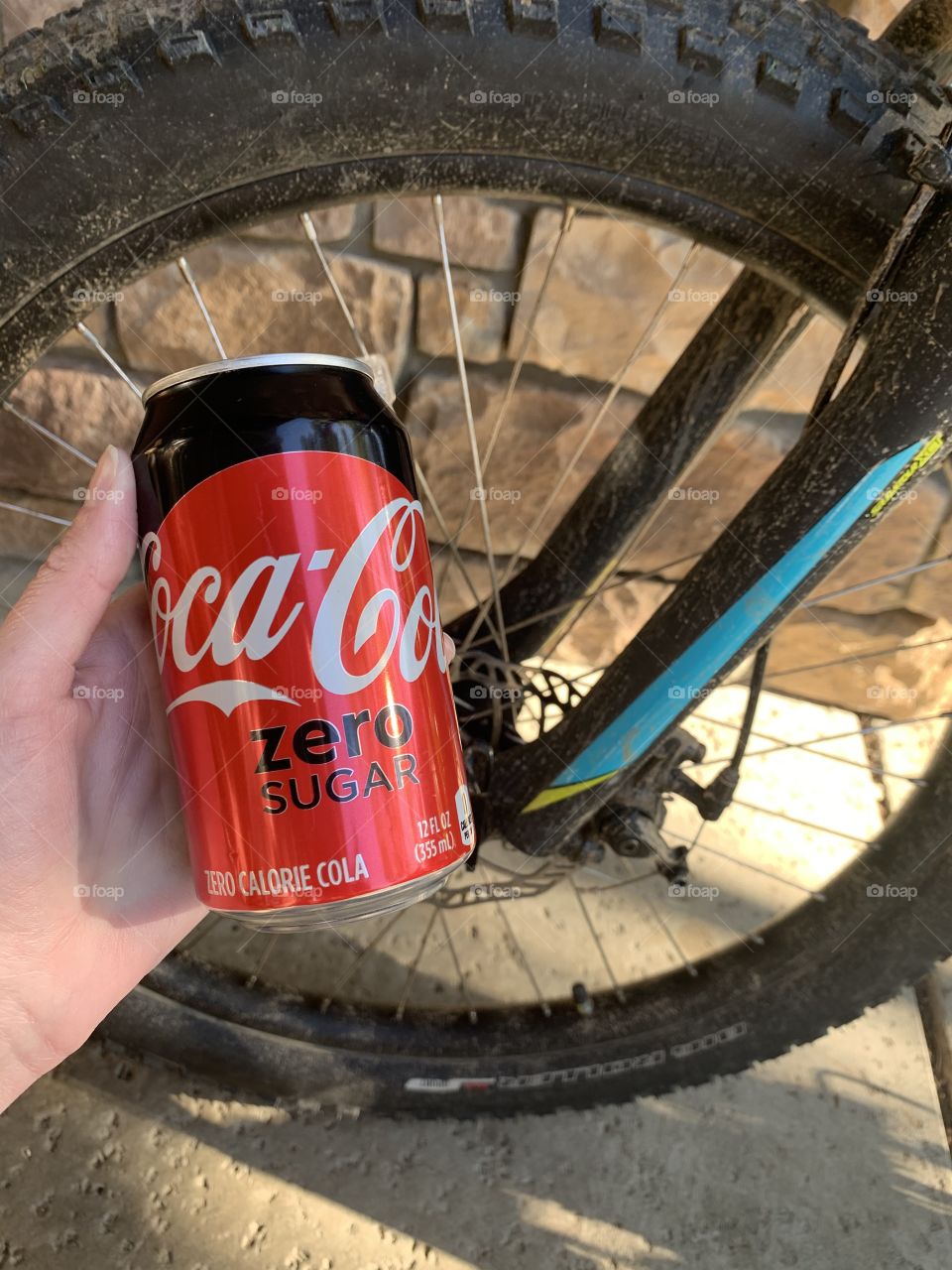 Coke and a bike 