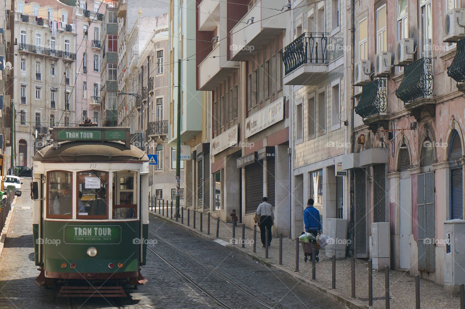 Tram tour in Lisbon