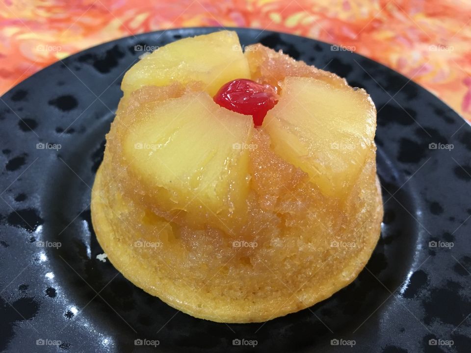 Mini Pineapple Upside Down Cake