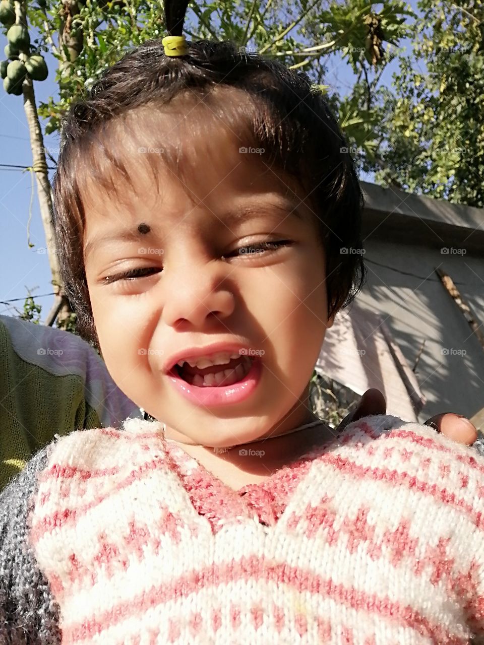 Smile like me and enjoy the struggle of life.