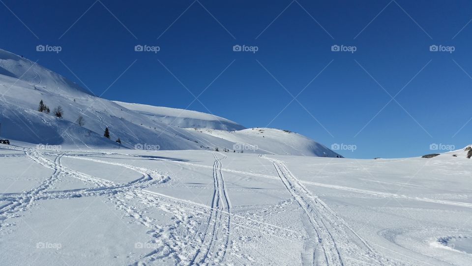 Winter ski view!