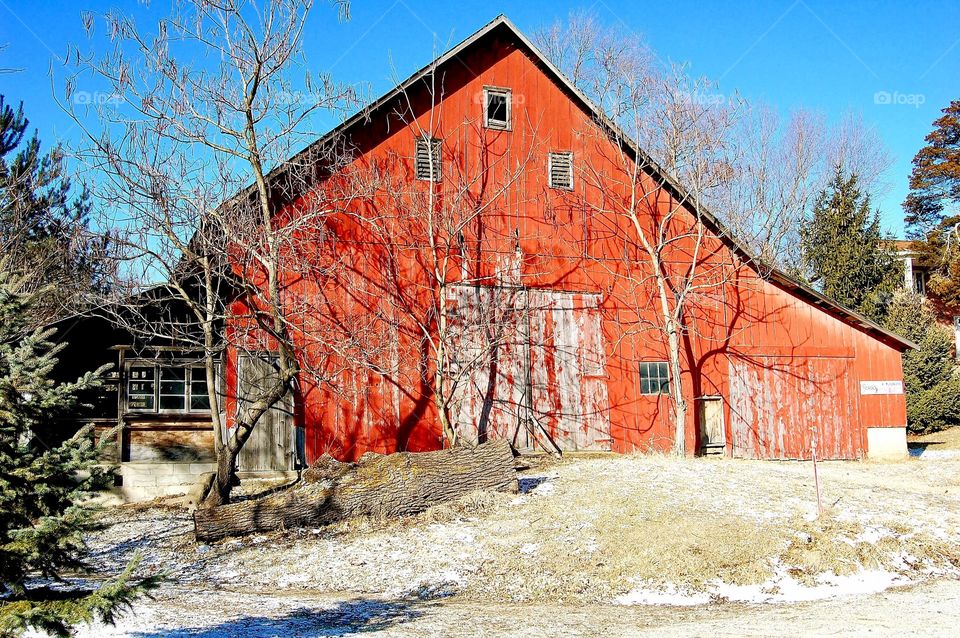 Red barn