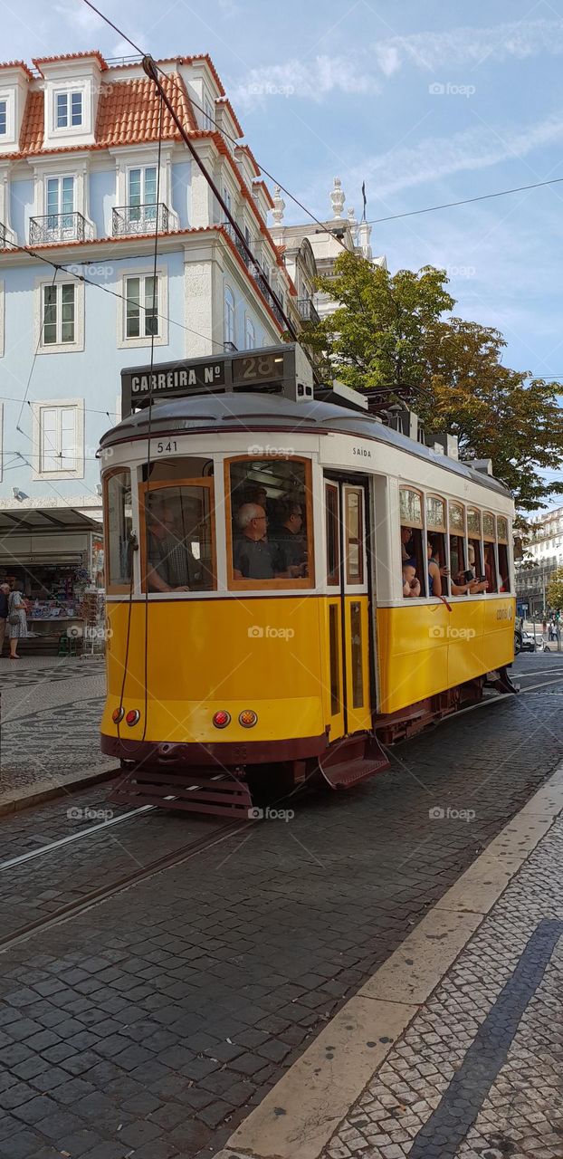 a lisbon's tram