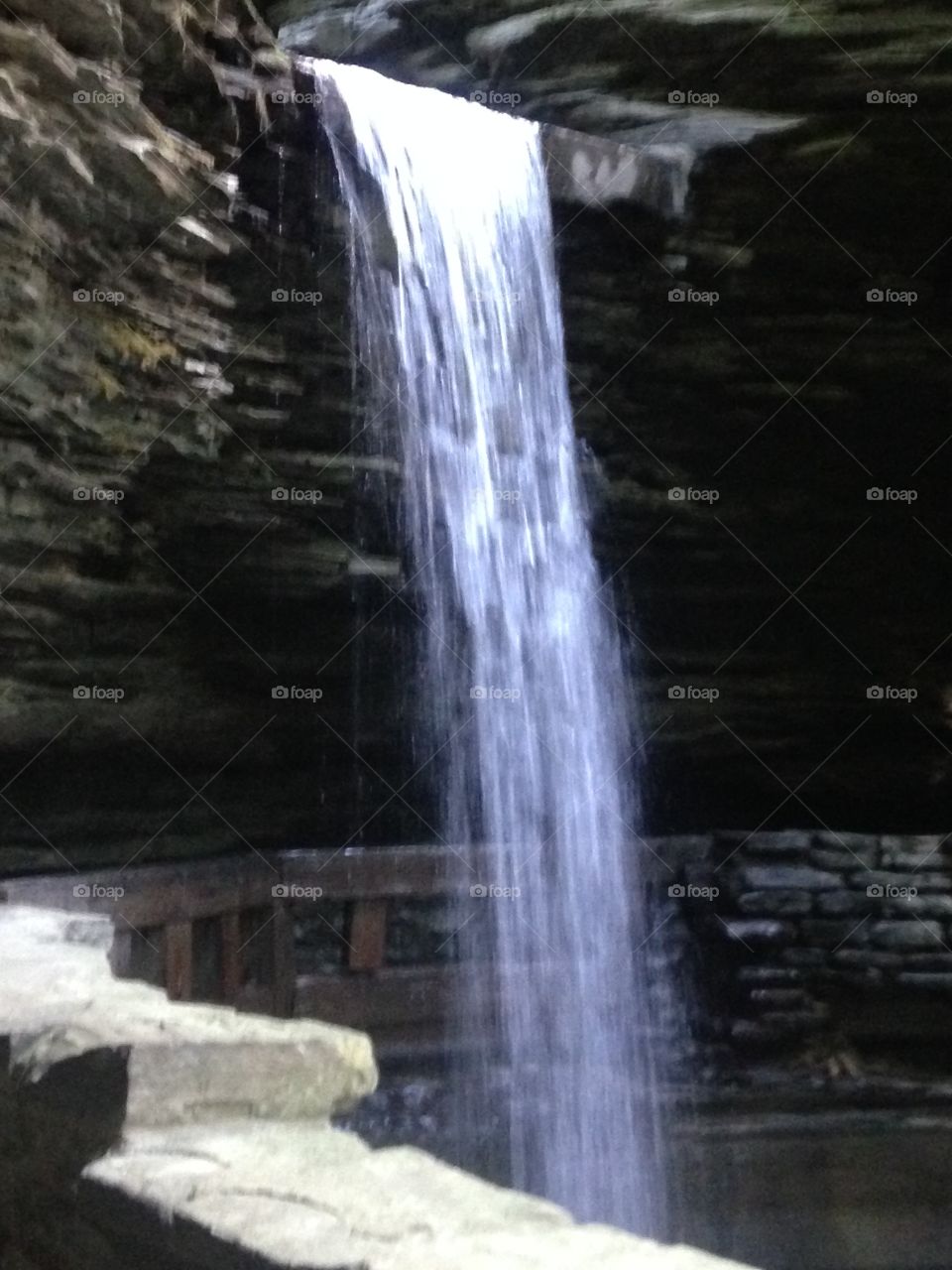 Water, Waterfall, No Person, Nature, Outdoors