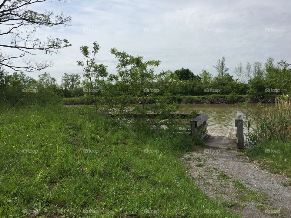 Dock on the Erie Canal 