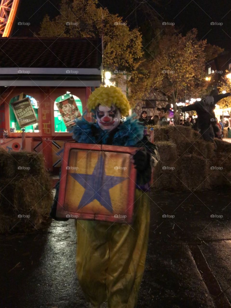 Halloween clown