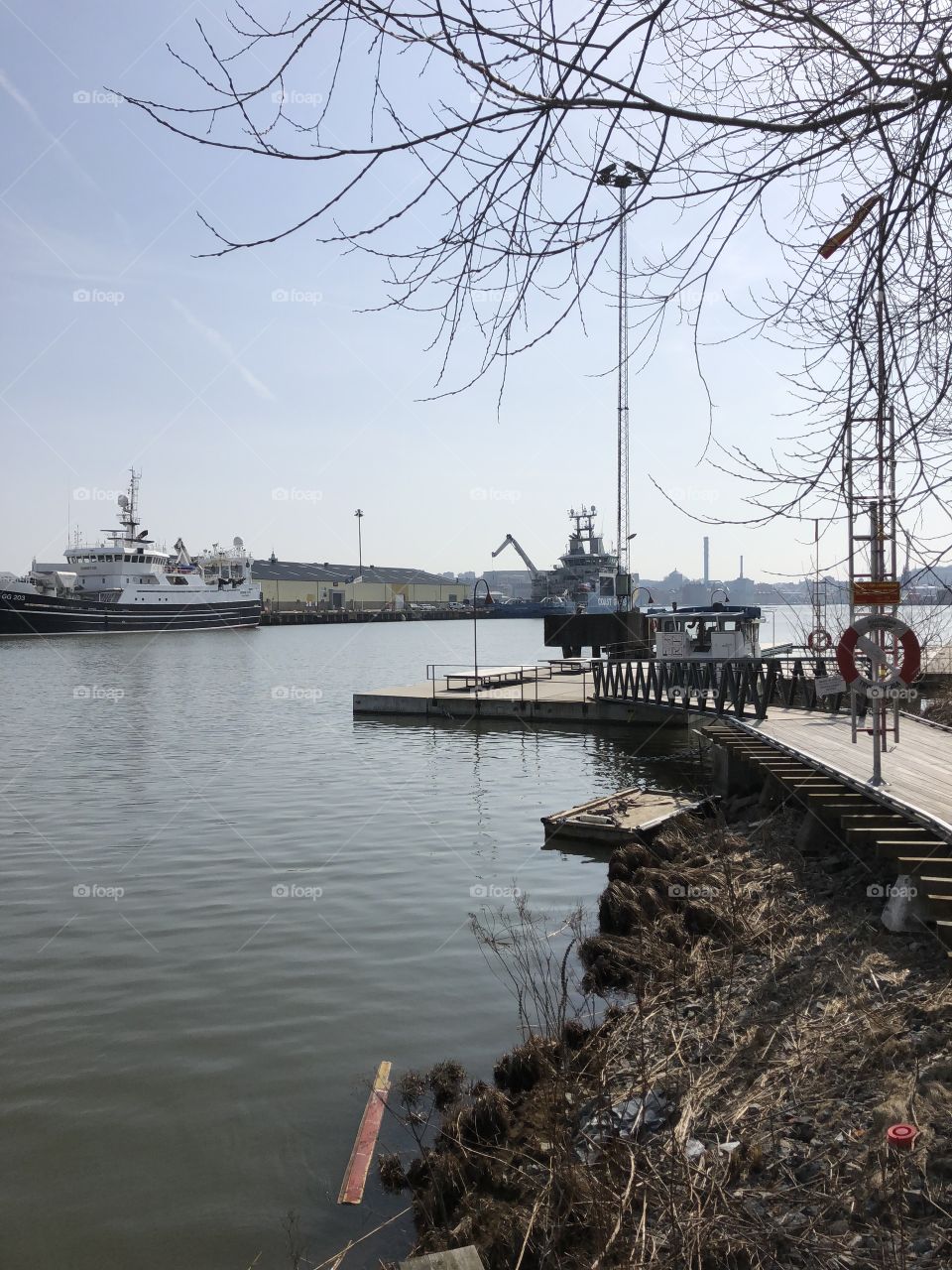 Harbour in gothenburg 