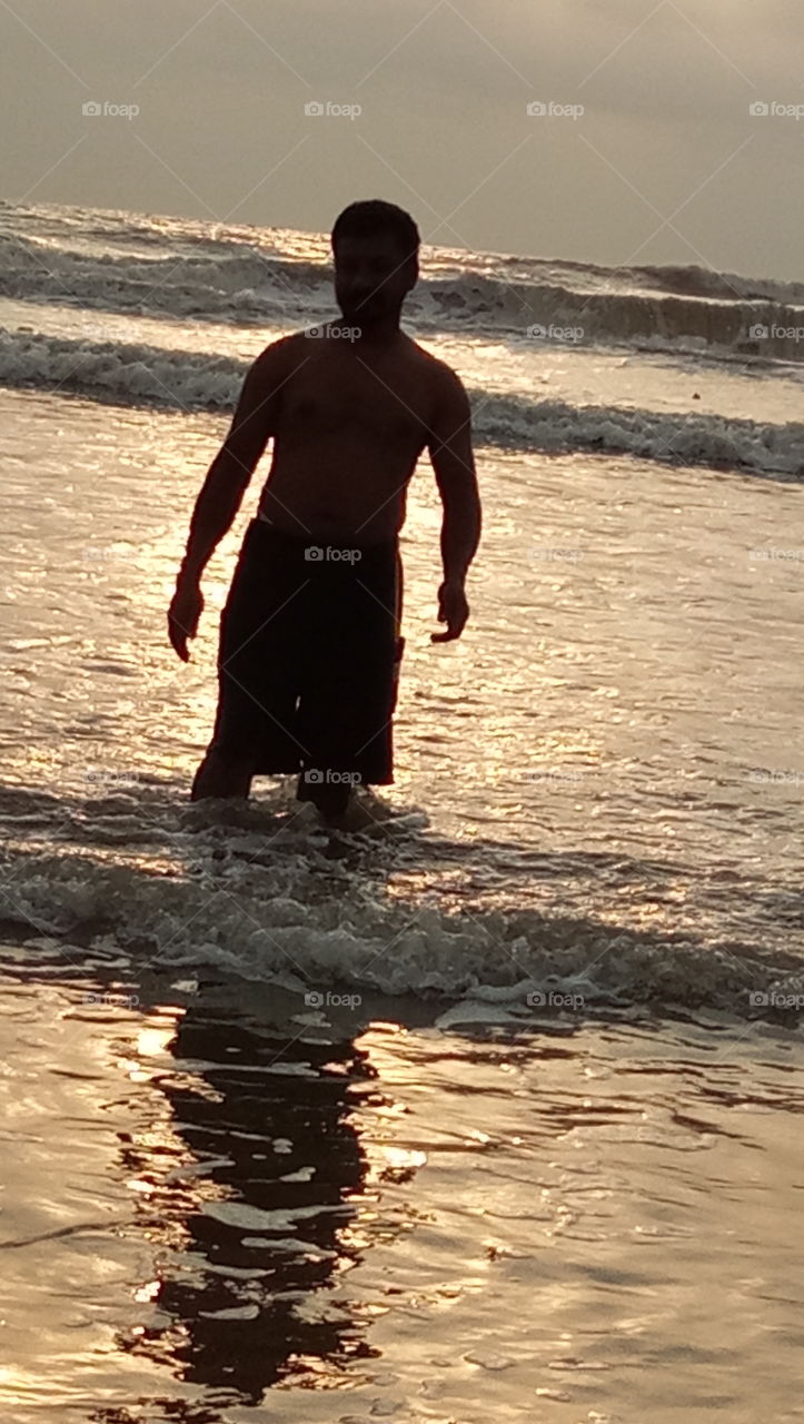 shadow... between  sun