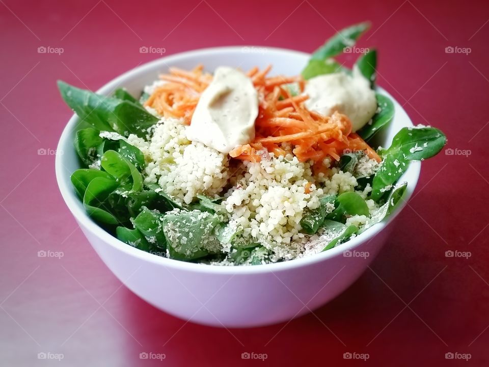 A health salad for meal