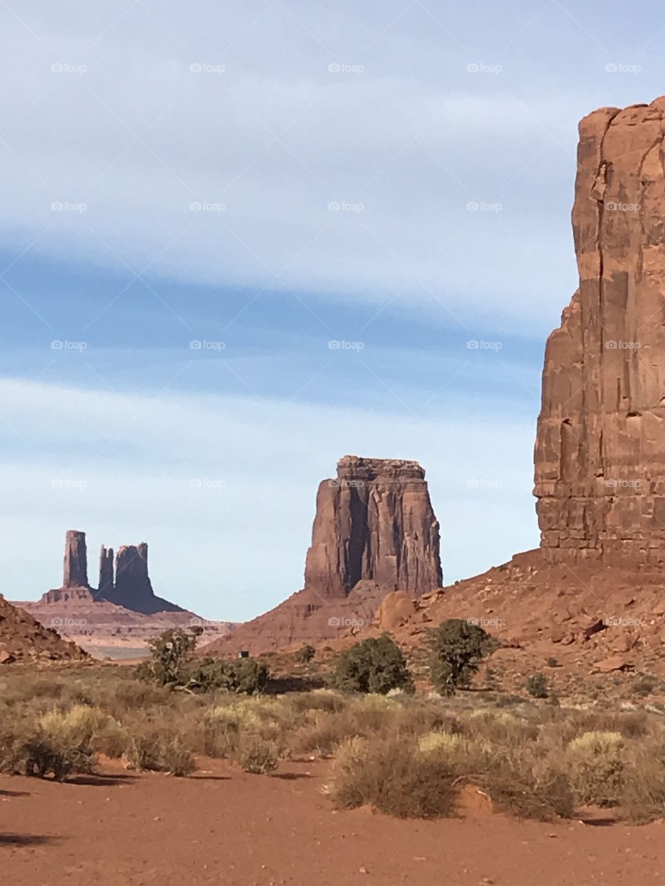 Monument valley sunny day tour