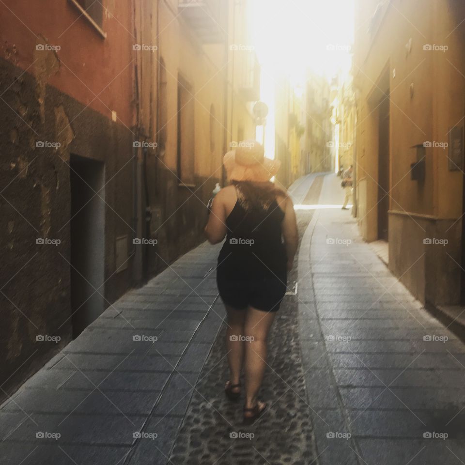 Walking in Italy 