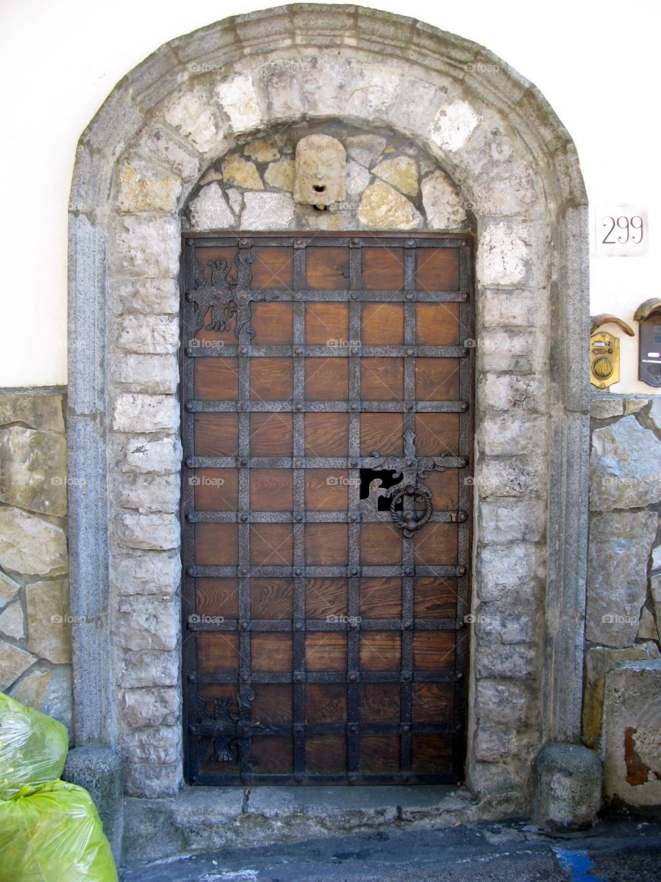 Old Roman door