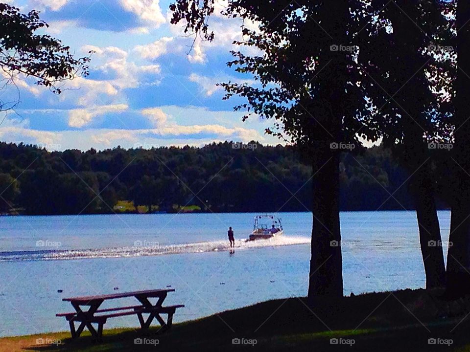 Lake to themselves.... Late afternoon at the lake is the perfect time to have the lake to yourself 