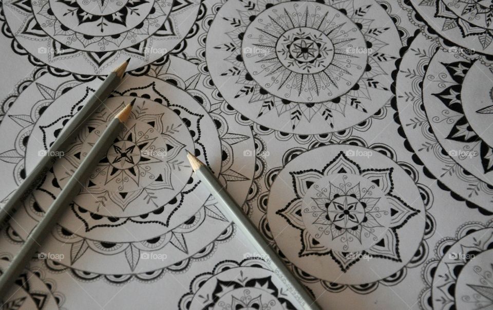 Mandalas by me 