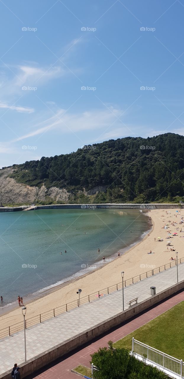 playa de Gorliz país vasco