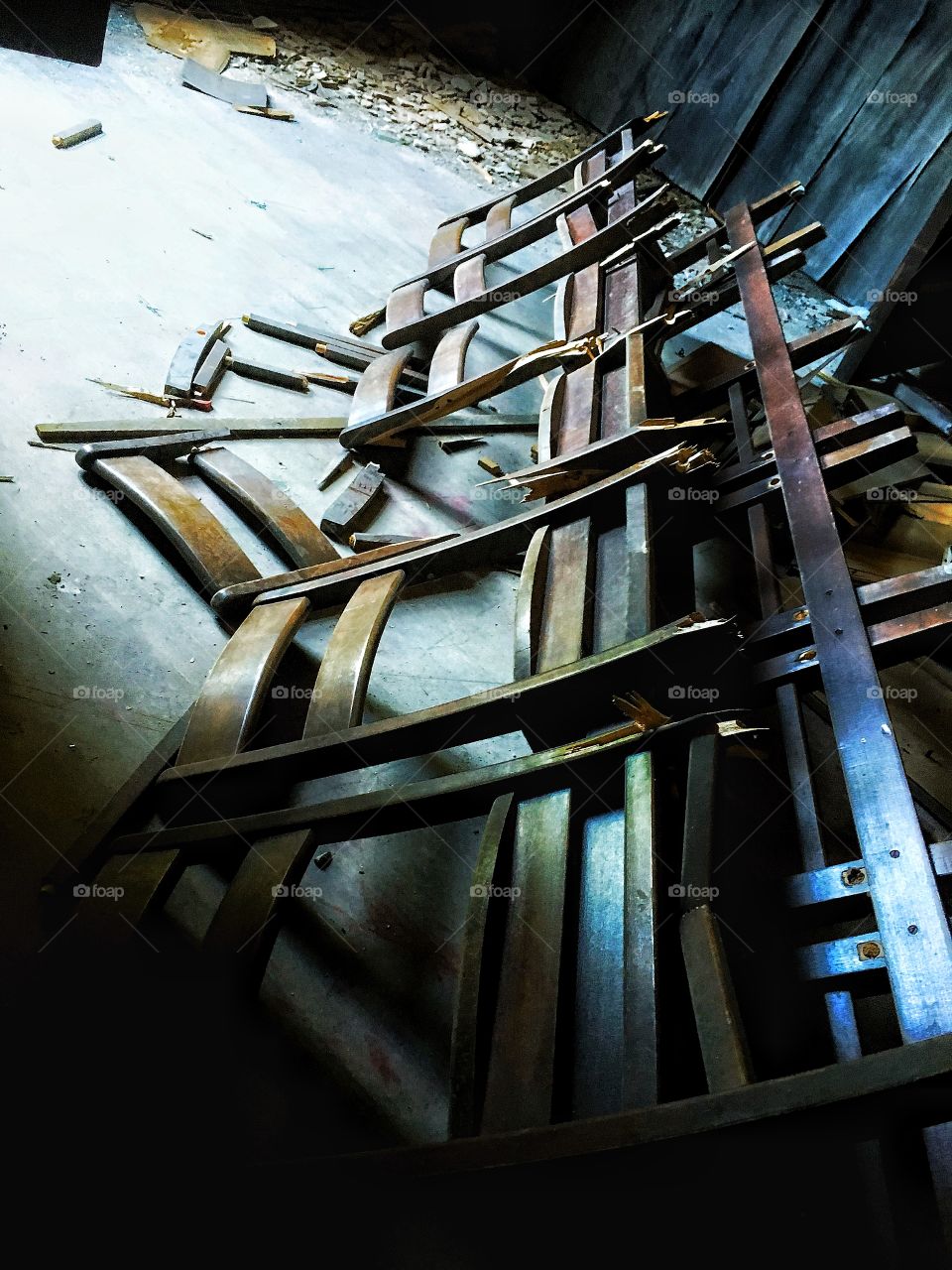 Abandoned boys home near Chatlotte 