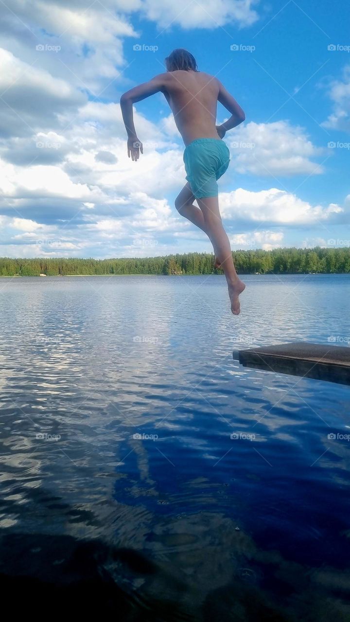 The joy of a summer day