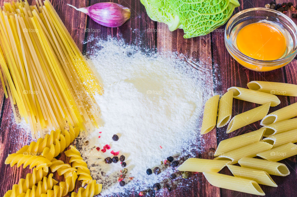 pasta food ingredients