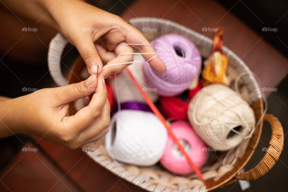 Crocheting