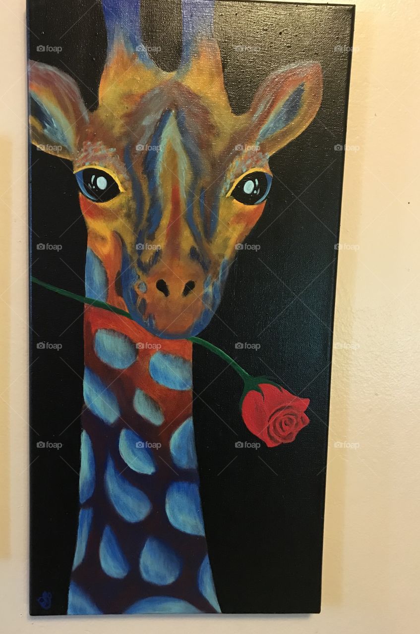 Giraffe Art
