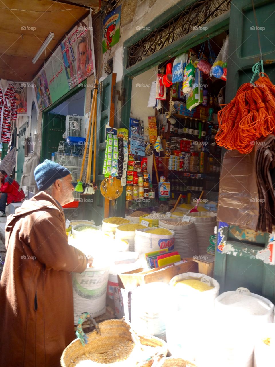 Moroccan market 