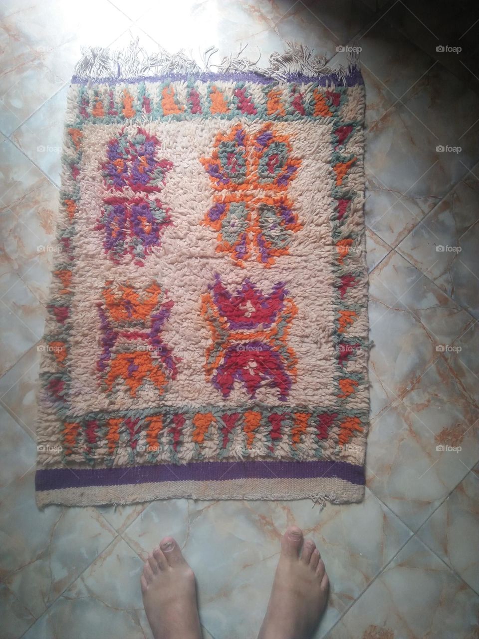 Beautiful moroccan carpet