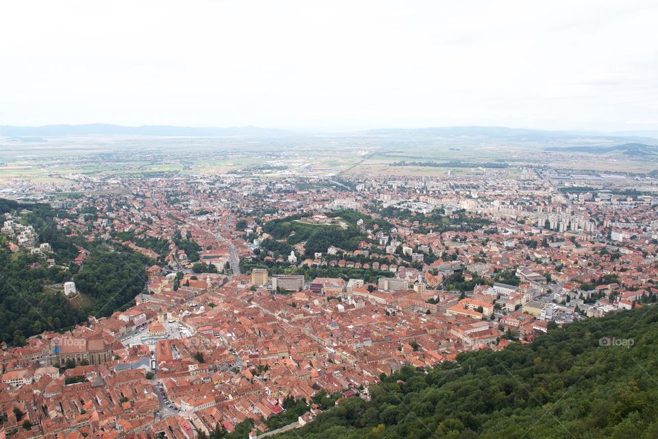 views of Brasov, Romania
