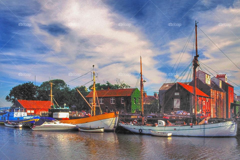 Harbour. Suffolk